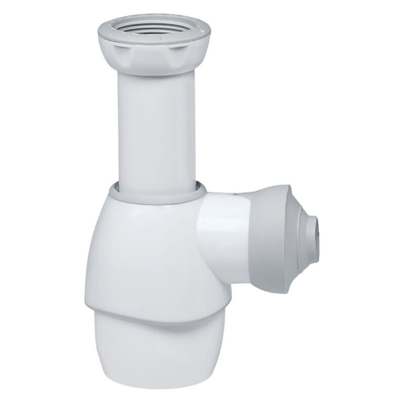foto del prodotto wirquin sifone universale per lavabo, lavatoio, bidet e lavello con uscita 32 40 mm