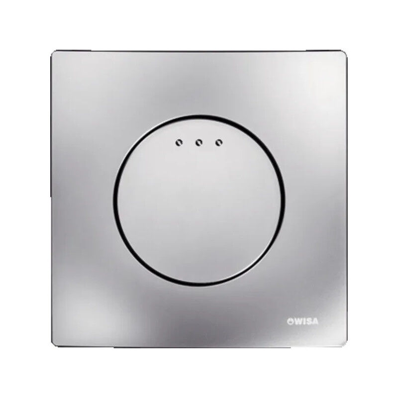 foto del prodotto wisa pannello di controllo frontale quadro enyo in abs cromato opaco
