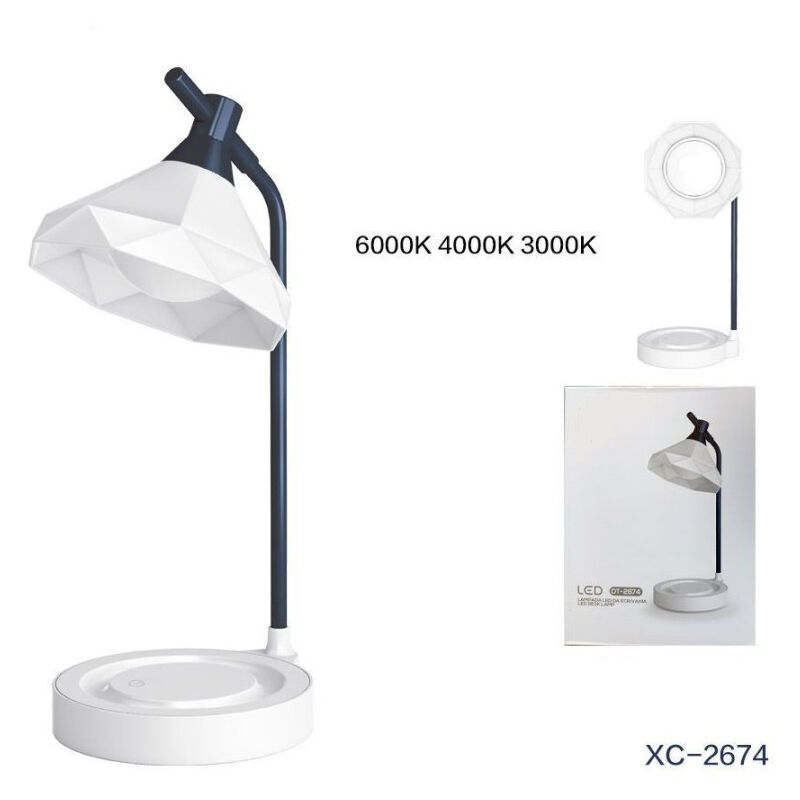 foto del prodotto wisdom lampada da scrivania led dimmerabile touch design geometrico pieghevole dt 2674 