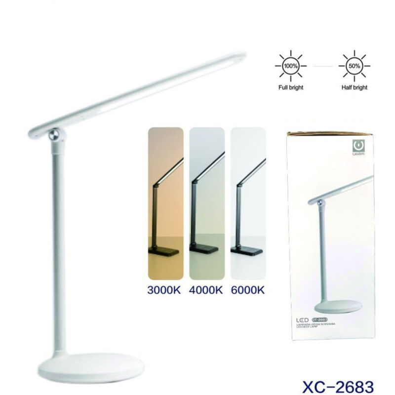 foto del prodotto wisdom lampada da tavolo led ricaricabile senza fili touch multidirezionale dt 2683 