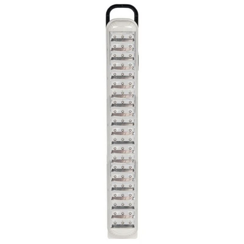 foto del prodotto wisdom lampada di emergenza led portatile bianca 63 led ricaricabile bianco freddo 6500k