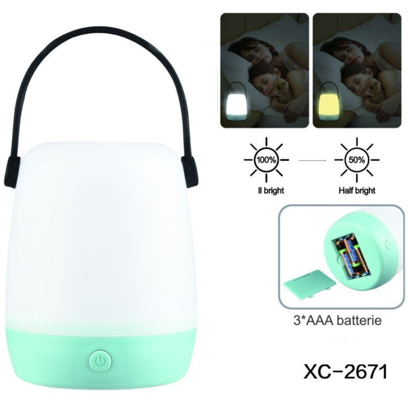 foto del prodotto wisdom lampada led da scrivania tavolo dimmerabile portatile manico a batterie dt 2671 