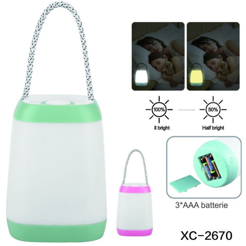 foto del prodotto wisdom lampada led tavolo scrivania con manico dimmerabile a batterie portatile dt 2670 