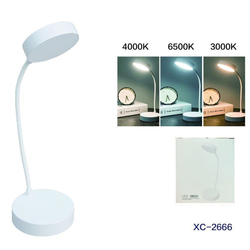 foto del prodotto wisdom lampada scrivania led touch ricaricabile usb orientabile design moderno dt 2666 
