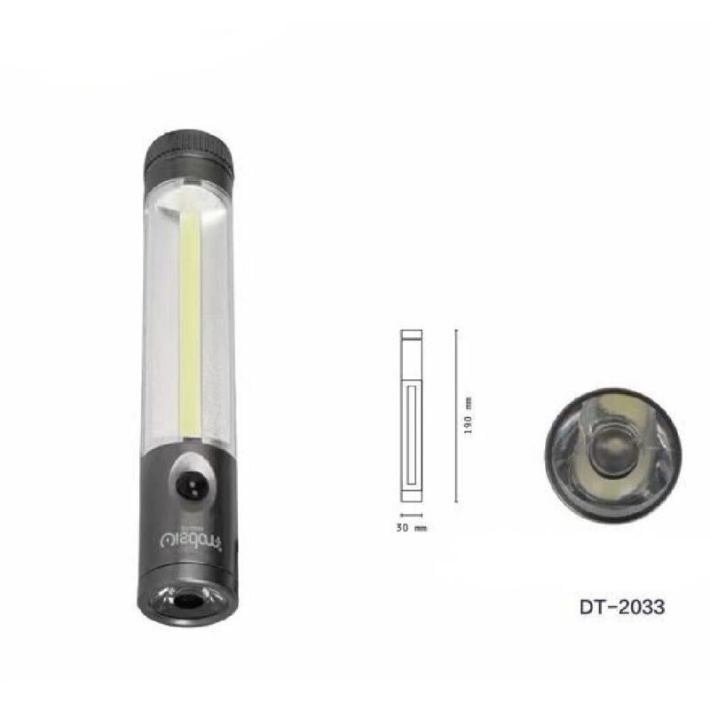 foto del prodotto wisdom mini torcia led cob da lavoro doppia emissione luce tascabile escursioni dt 2033 