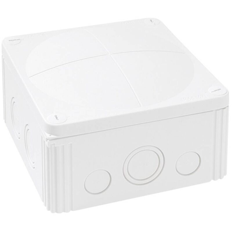 foto del prodotto wiska 10062210 cassetta di derivazione l x l x a 140 x 140 x 82 mm bianco ip66 ip67 1 pz.