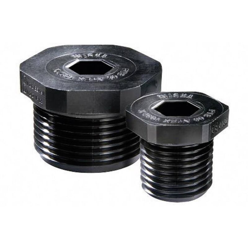 immagine 0 del prodotto wiska 10065302 ex evsg 20 tappo a vite m20 poliammide nero ral 9005 1 pz.