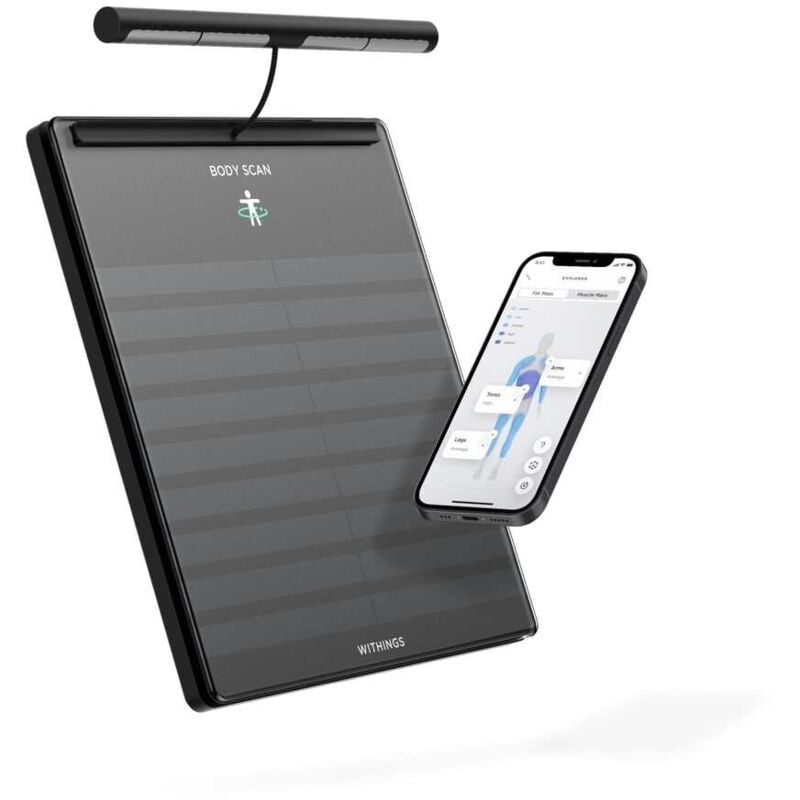 foto del prodotto withings bilancia intelligente black