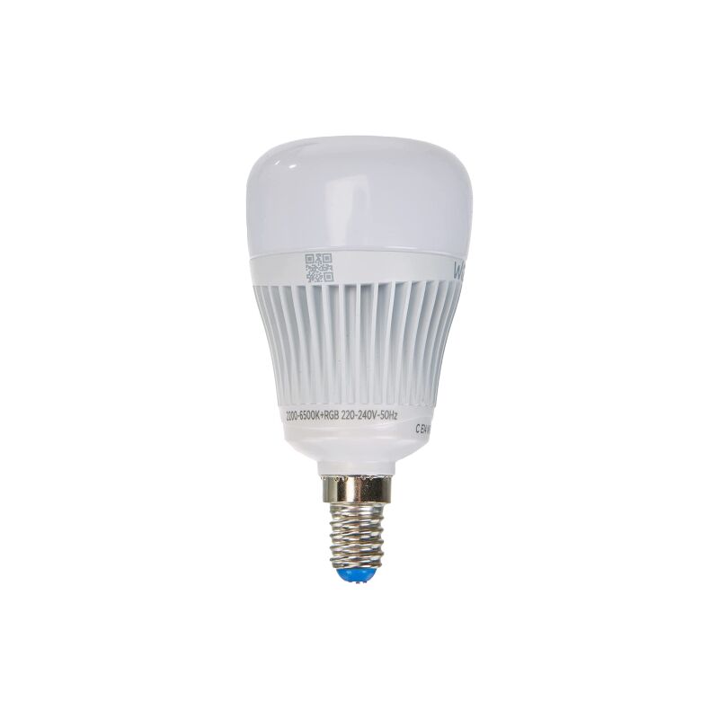 foto del prodotto wiz colors lampadina led smart candle wifi luce bianca e colorata con attacco e14. dimmerabile, 64.000 tonalita di bianco, 16 milioni di colori.