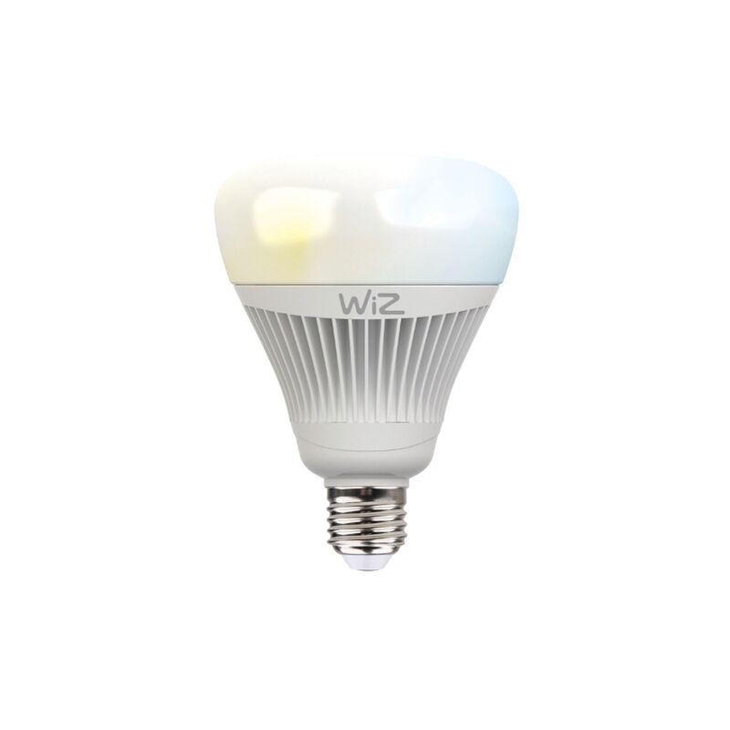 foto del prodotto wiz lampadina led smart g100 wifi luce bianca con attacco e27. dimmerabile, 64.000 tonalita di bianco. funziona con amazon alexa e google home