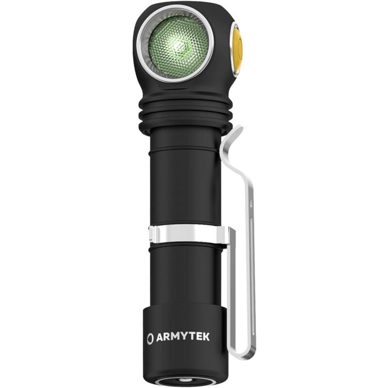 foto del prodotto wizard c2 wg white led monocolore lampada frontale a batteria ricaricabile 1100 lm 13 h f09201c armytek