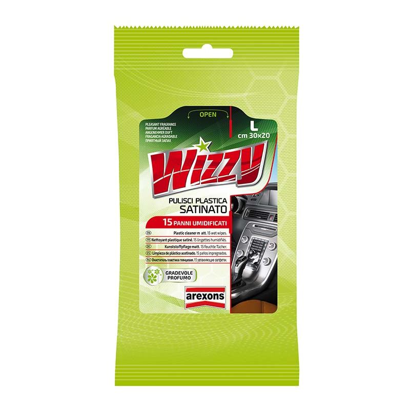 foto del prodotto wizzy pulisci plastica satinato auto arexons