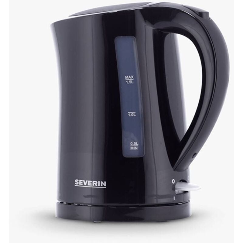 foto del prodotto wk 3498 bollitore per acqua 2200 w in plastica e metallo, teiera elettrica con capacit di 1,5 litri, bollitore acqua elettrico con indicatore del