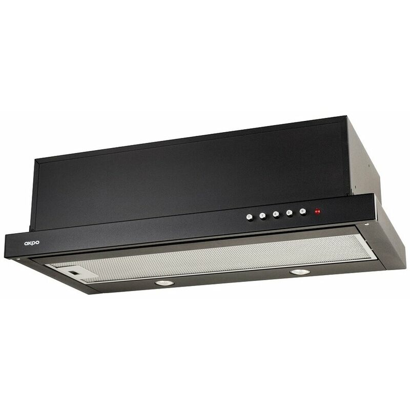 foto del prodotto wk 7 luce 50 led cappa nera akpo