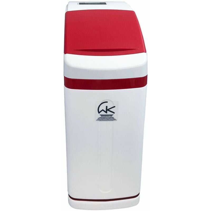 foto del prodotto wk addolcitore d acqua slim shark bianco filtraggio efficace, design slim per risparmiare spazio, ideale per 3 4 persone