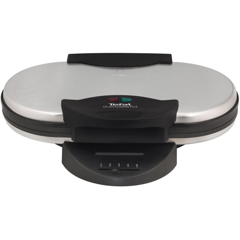 foto del prodotto wm 311d piastra per waffle 10 waffle nero, acciaio inossidabile 1200 w tefal