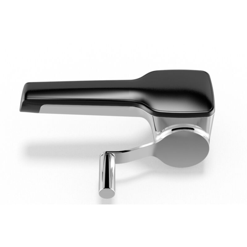 foto del prodotto wmf kitchen classics grattugia per formaggio 20 x 14 x 8 cm, con grattugia a tamburo, in acciaio inox cromargan, anche per mancini, colore nero