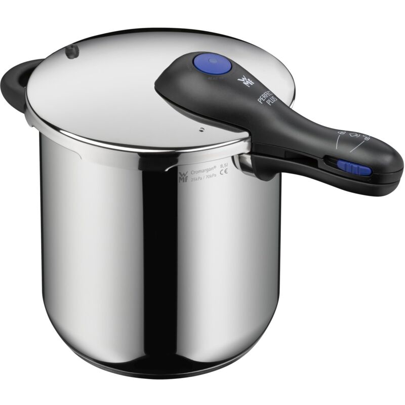 foto del prodotto wmf perfect plus one pot pentola a pressione a induzione, 8,5 l, con protezione della fiamma, grande segnale di cottura, 2 livelli di cottura,