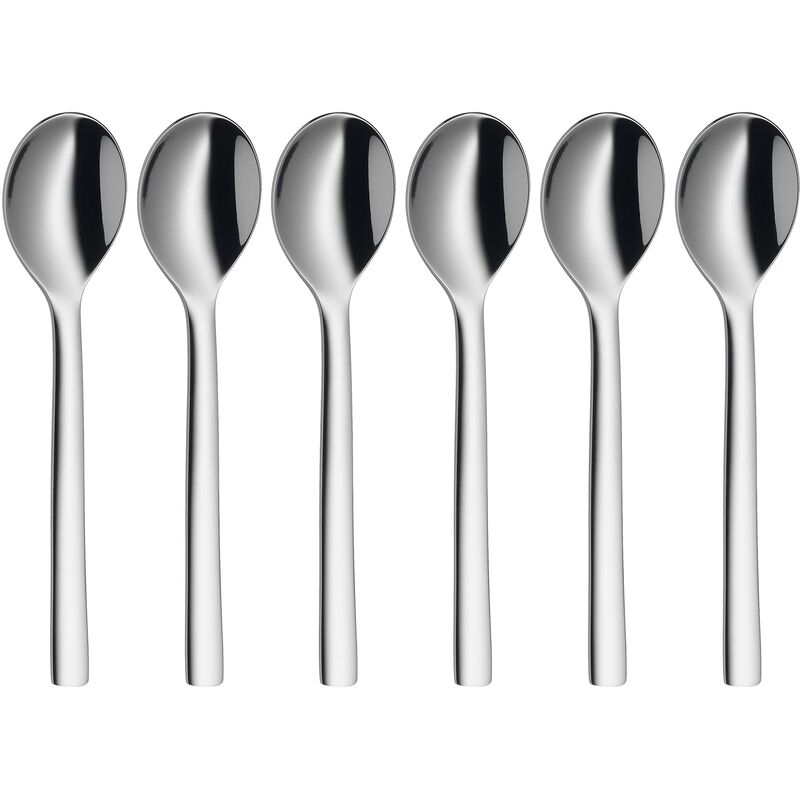 immagine 0 del prodotto wmf set di 6 cucchiaini da caff nuova, 11 cm, acciaio inossidabile cromargan lucido, lavabile in lavastoviglie