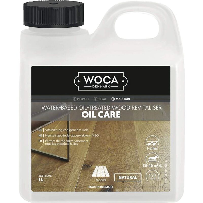 foto del prodotto woca olio care 1 l, 1 pezzi, bianco, 528110 a