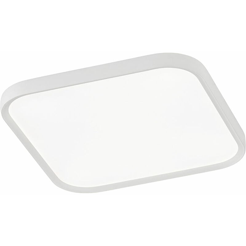 foto del prodotto wofi lampada da soffitto lampada da camera da letto, dimmerabile, cct, metallo, bianco, led 35w 3500lm 2800 5500k bianco caldo freddo, lxpxh
