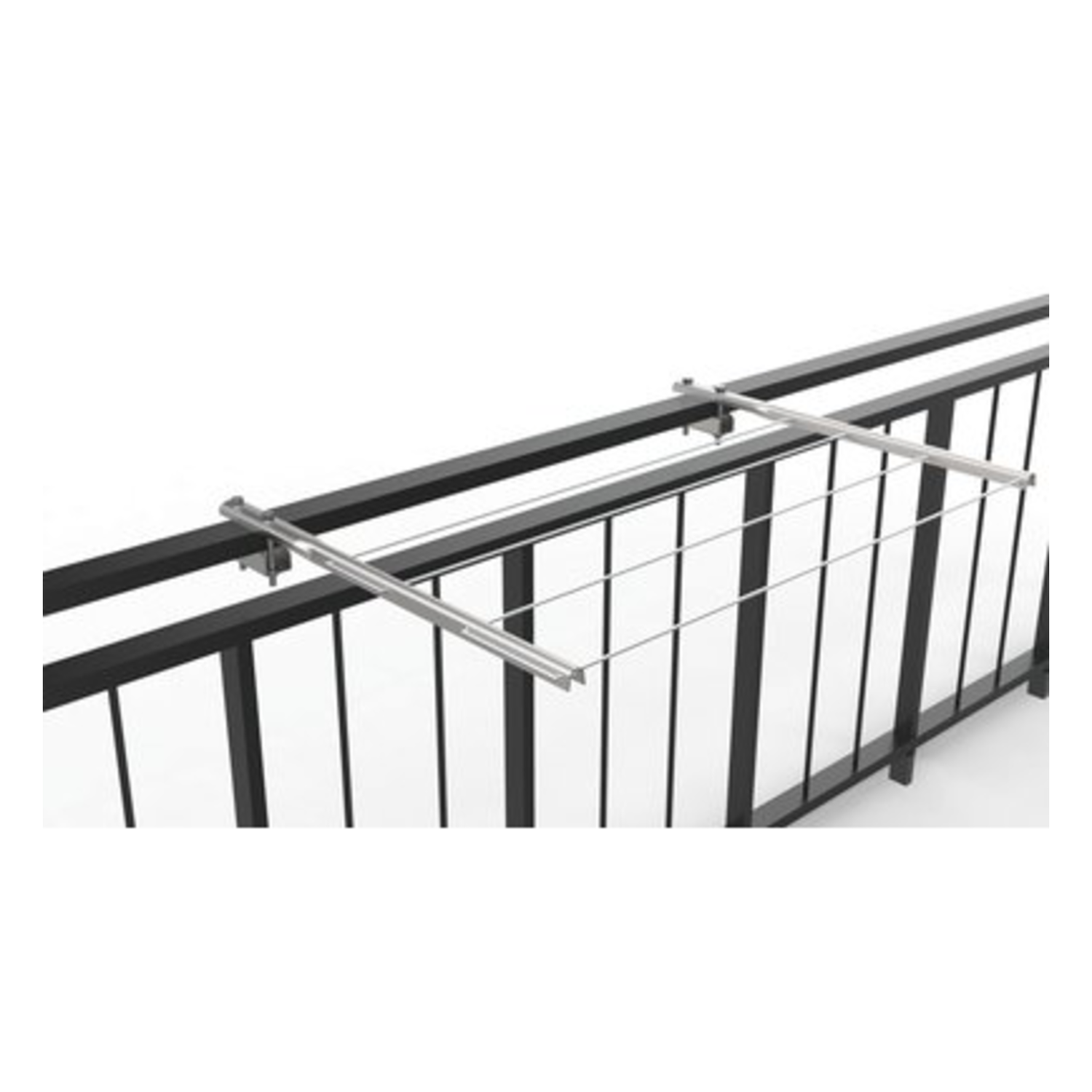 foto del prodotto wokin bracci stendibiancheria da ringhiera per esterno stendibiancheria balcone