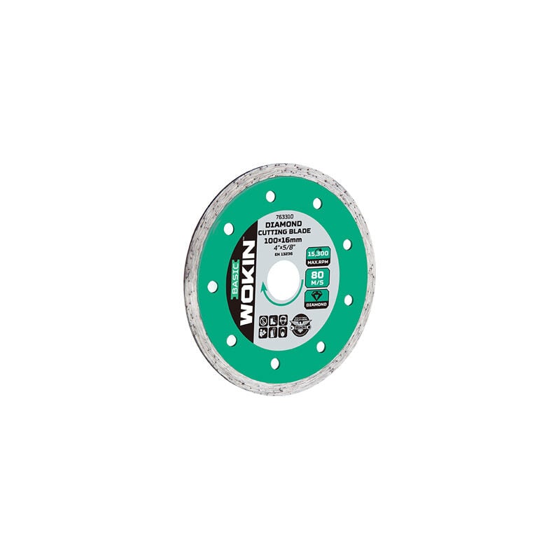 foto del prodotto wokin disco diamantato a corona liscia 7633 mm 230x22,2 h.mm 2,4 763323