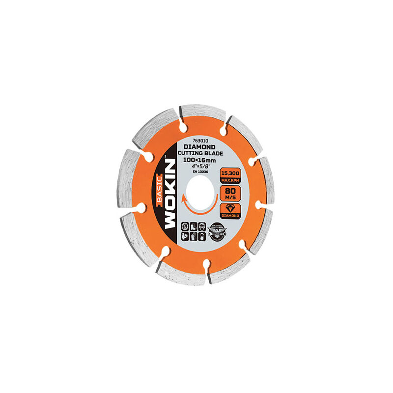 foto del prodotto wokin disco diamantato a settore 7631 mm 230x22,2 h.mm 2,4 763123