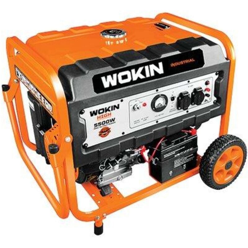 foto del prodotto wokin generatore corrente 791255 4t kw 5,5 5,0 monofase 1 pezzo