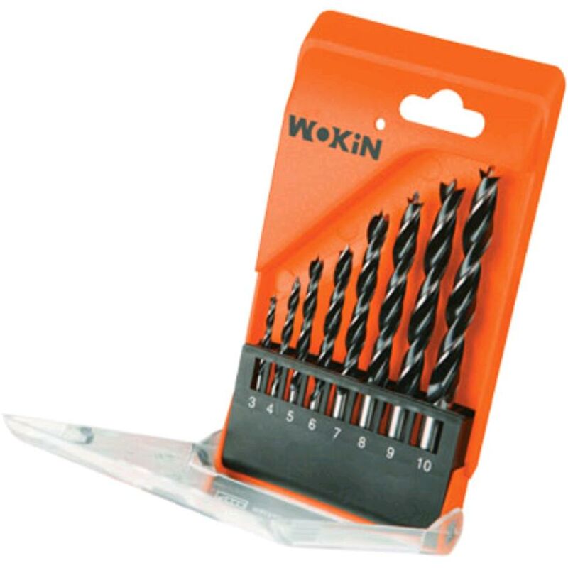 immagine 0 del prodotto wokin punte trapano legno astuccio 751608 mm 3,0 10,0 conf. 5 pz