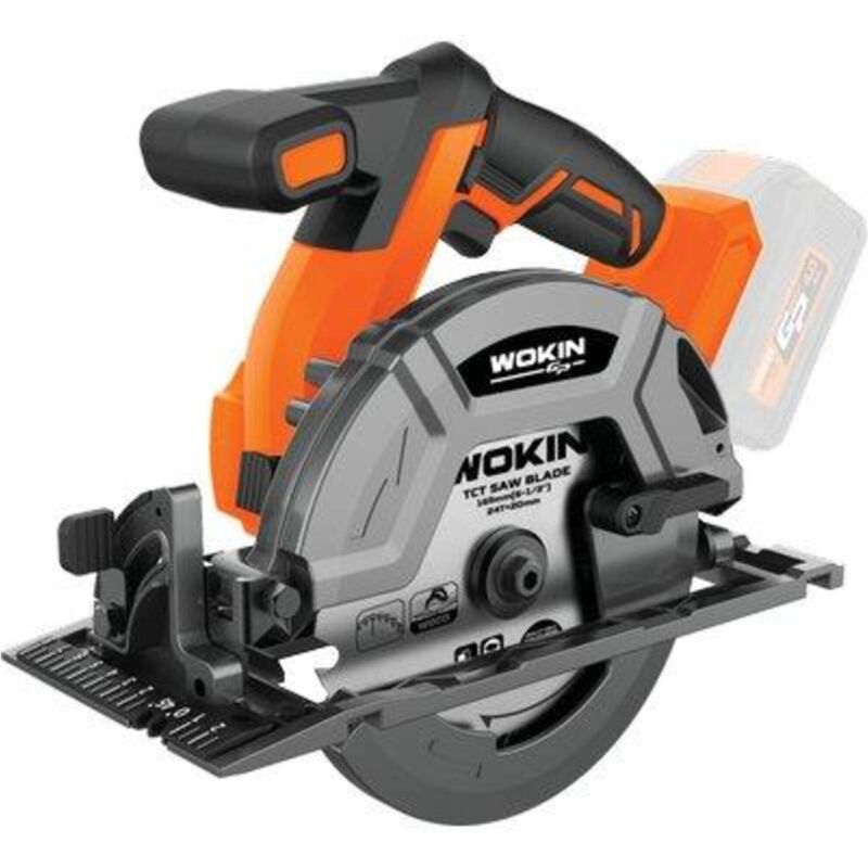 foto del prodotto wokin sega circolare a batteria gp20v 621607 volt 20 mm 165 brushless 1 pezzo