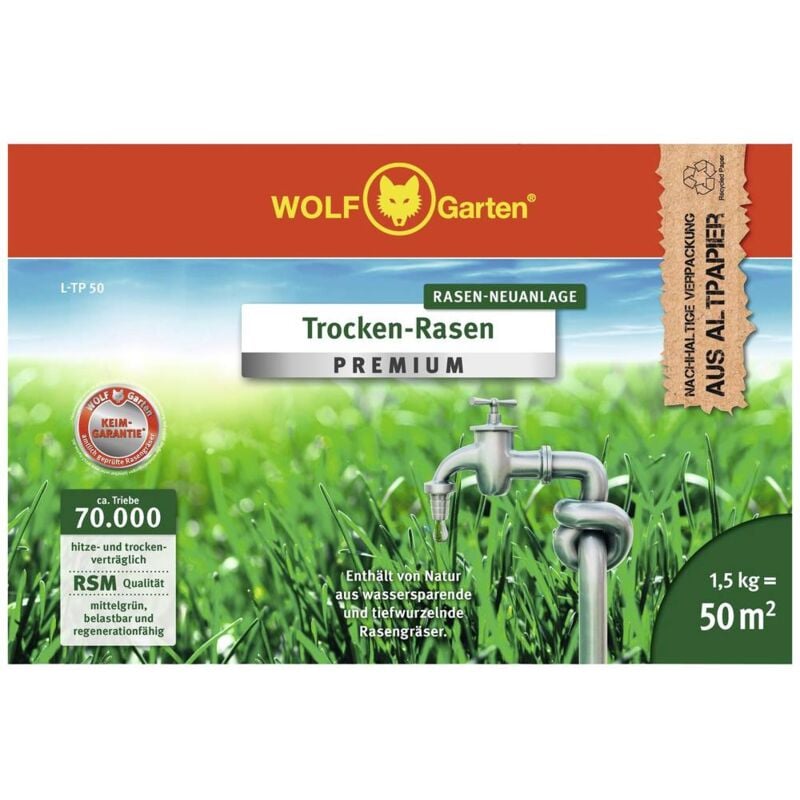 foto del prodotto wolf garten 3824630 rasatura a secco premium l tp 50 1 pz.