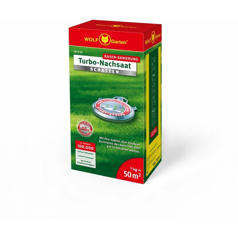 foto del prodotto wolf garten lr s 50 turbo nachsaat schatten per 50qm