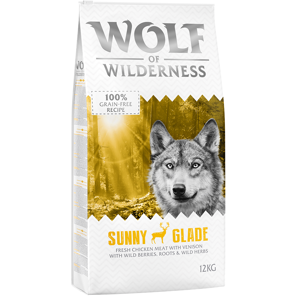foto del prodotto wolf of wilderness adult sunny glade cervo crocchette per cani 12 kg