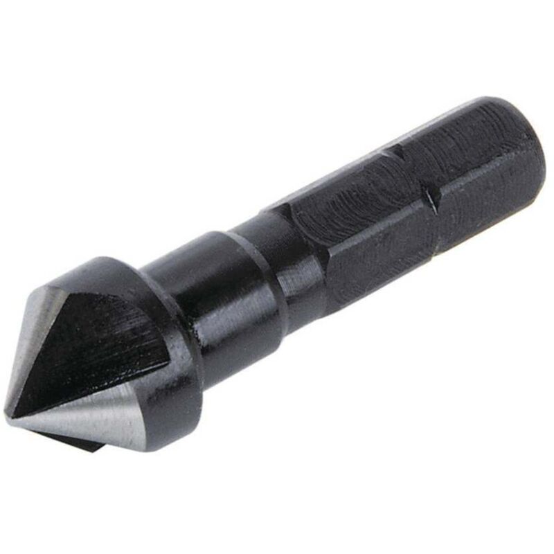 immagine 0 del prodotto wolfcraft 2580000 svasatore conico 12 mm hss 1 4 6.3 mm 1 pz.