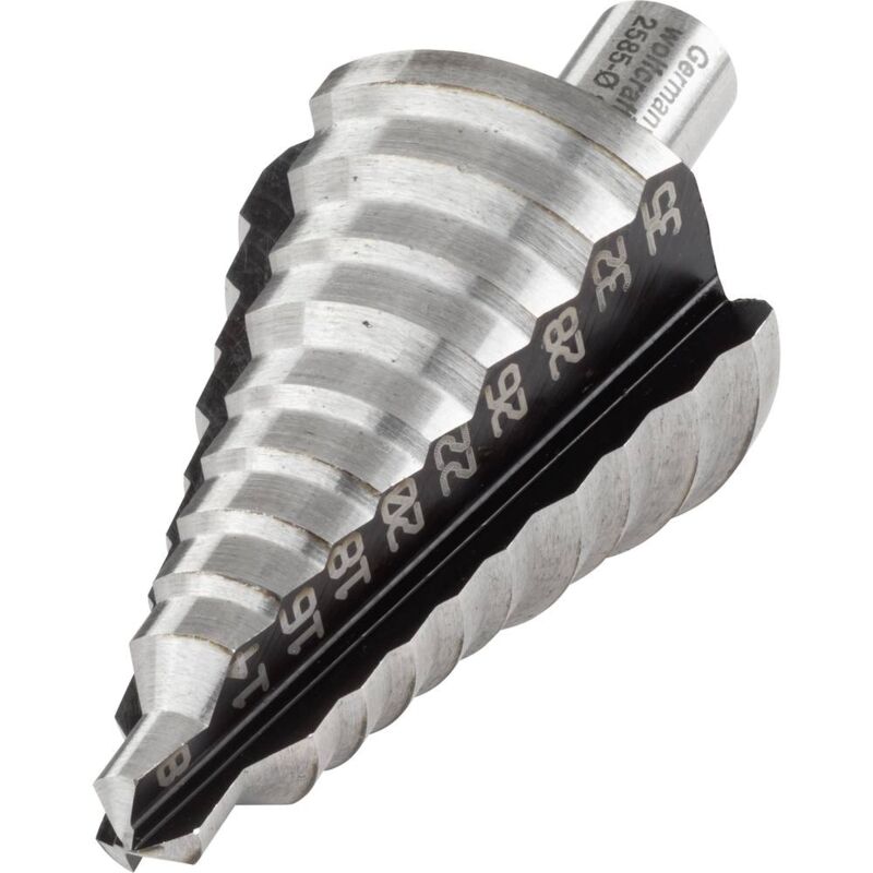 foto del prodotto wolfcraft 2585000 hss punta a gradini 8 35 mm 1 pz.