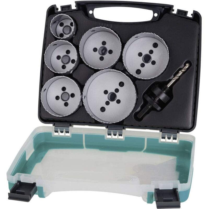 foto del prodotto wolfcraft 5423000 kit seghe a tazza 8 parti 1 kit