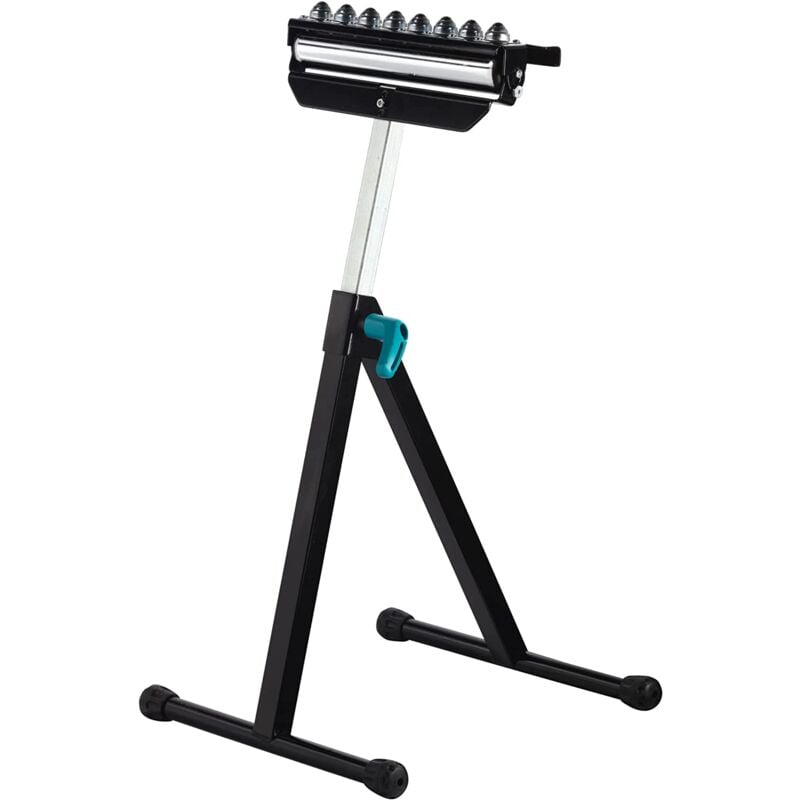 foto del prodotto wolfcraft 6102300 l supporto multifunzionale e supporto a rotelle, altezza regolabile da 700 a 1000 mm pack 1, argento