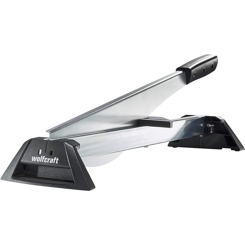 foto del prodotto wolfcraft 6933000 lc 100 taglierina per laminato, argento