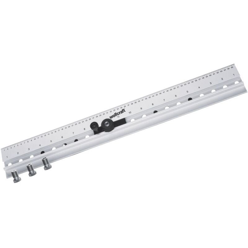 foto del prodotto wolfcraft guida per fori multipli i 4650000 i dima di foratura multifunzione per spinature e file di fori per armadi