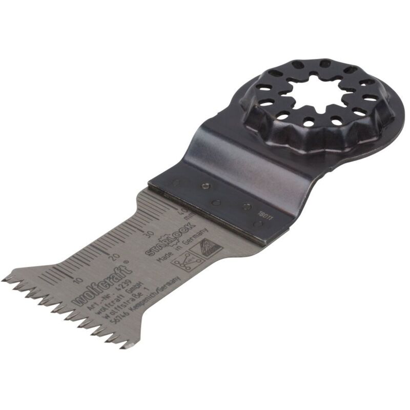 foto del prodotto wolfcraft lama per multifunzione expert bim, attacco starlock i 4239000 i per tagli su misura, a immersione e longitudinali