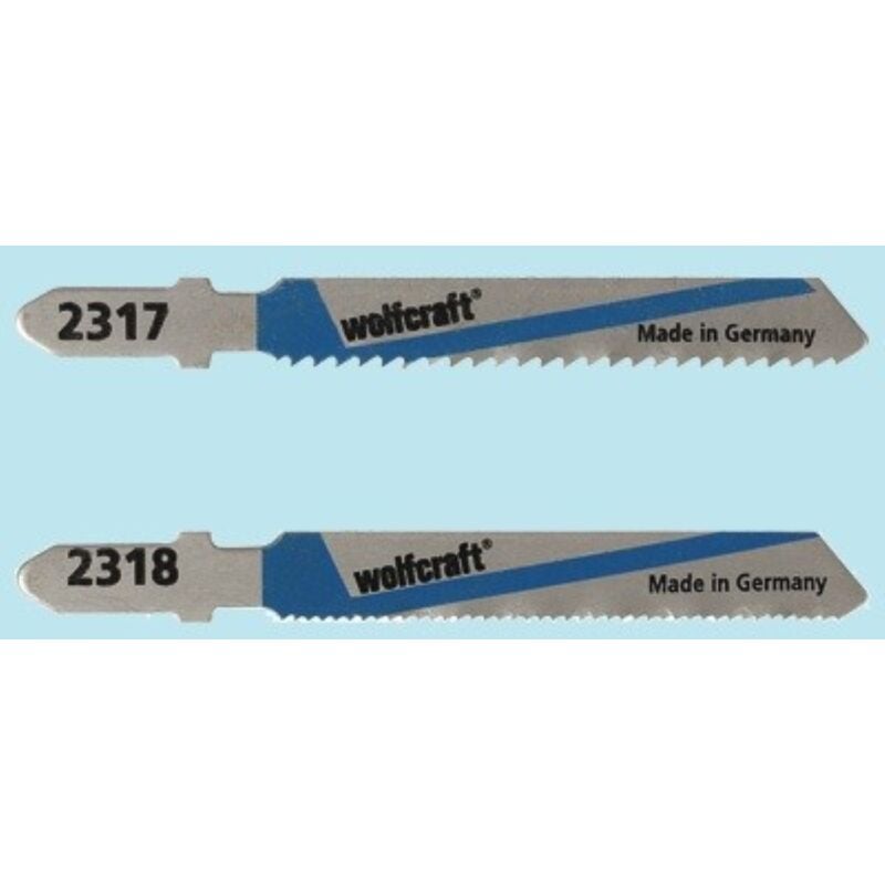foto del prodotto wolfcraft lama per seghetto bosch hss lunghezza 50mm 2 pezzi