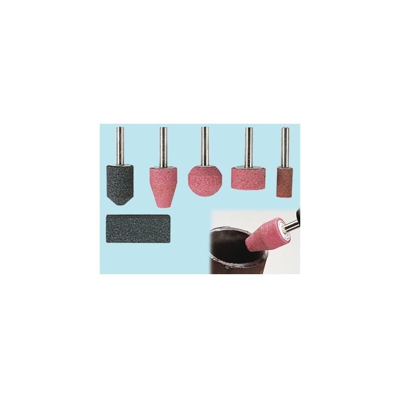 immagine 0 del prodotto wolfcraft mole abrasive rotative pietra set 5 pz per trapano