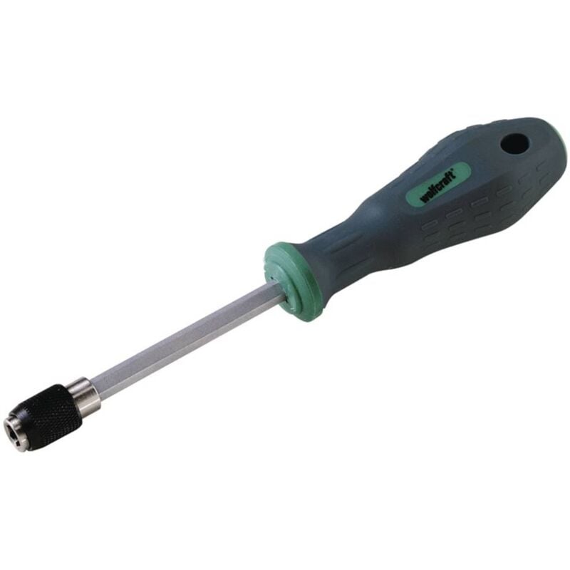 foto del prodotto wolfcraft officina e meccanica cacciavite porta inserti 1 4 6.3 mm 