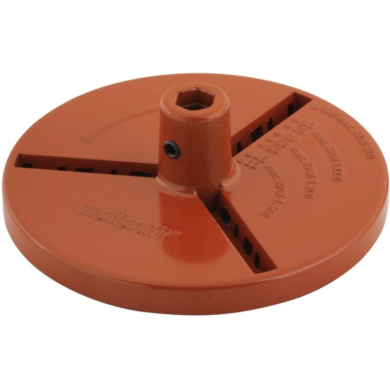 foto del prodotto wolfcraft piatto di attacco, 110 mm i 3466000 i accessorio per inserto per sega a tazza con riporto in metallo duro