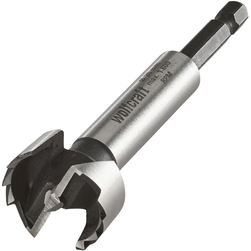 foto del prodotto wolfcraft punta forstner, codolo esagonale, 26 mm i 3309000 i per la foratura del legno con e senza limitazione della profondit 