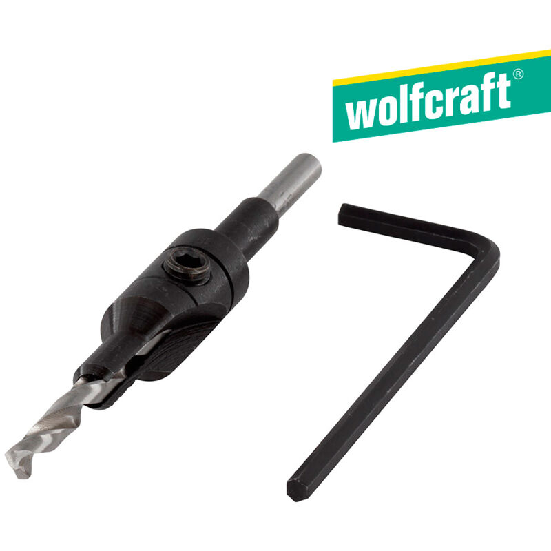 foto del prodotto wolfcraft punta per legno 3,5 5 9,5mm 2500000