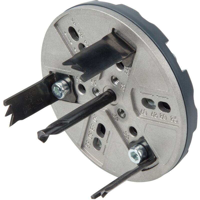 foto del prodotto wolfcraft sega a tazza regolabile per faretti i 5986000 i per l installazione di faretti