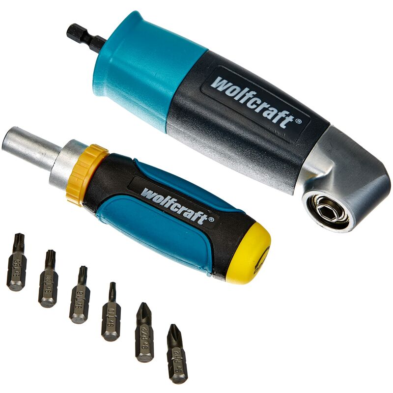 foto del prodotto wolfcraft set avvitatori per cassetti, 8 pezzi i 1001000 i set per forare e avvitare in spazi difficilmente accessibili