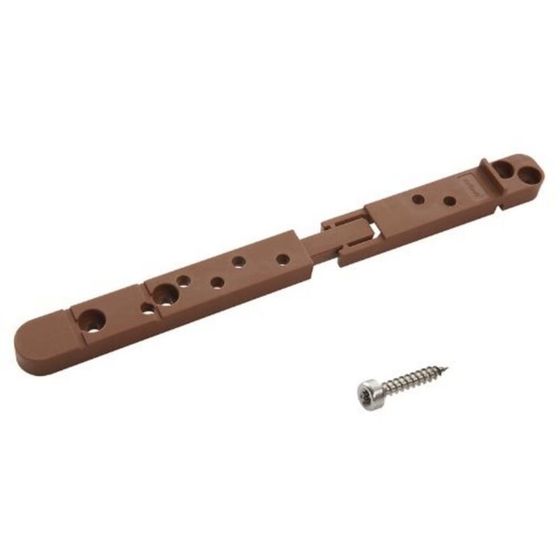 foto del prodotto wolfcraft set di giunti per tavole dei terrazzi avvitamento a scomparsa , 140 pz. i 6972000 i giunti per terrazzi in legno con avvitamento a